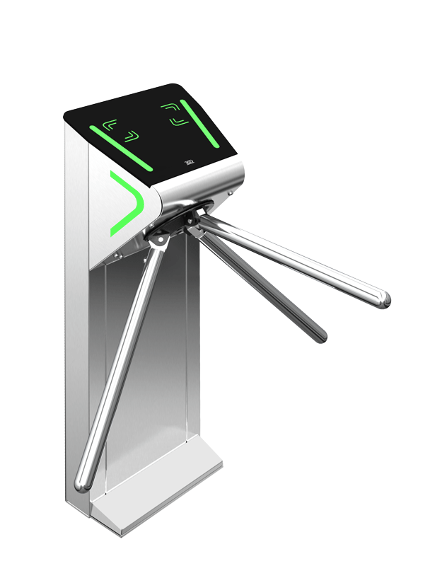 The TiSO Onyx-S Turnstile is a small foot print rotary turnstile